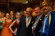 Die Damischen Ritter mit Bürgermeister Josef Schmid (©Foto: Martin Schmitz)